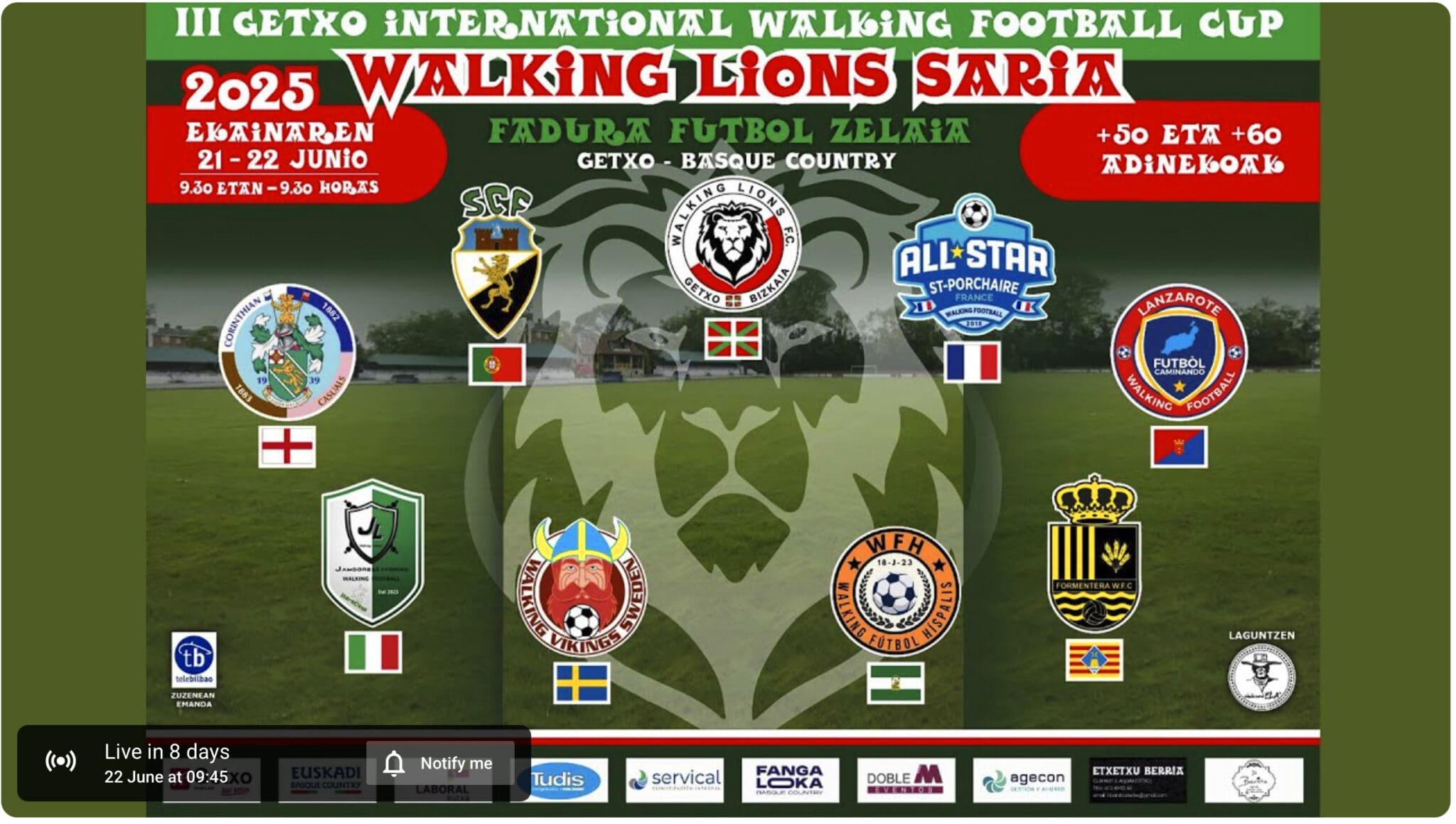 Spain Walking Football - Spain Walking Football